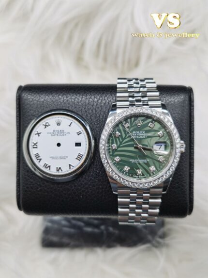 Rolex Datejust 126200 Steel 36mm convert diamond dial bezel (2019 year）