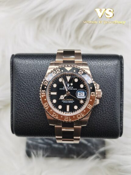 Rolex Gmt-Master ll 126715CHNR Rootbeer Rose Gold 40mm (2021 year)