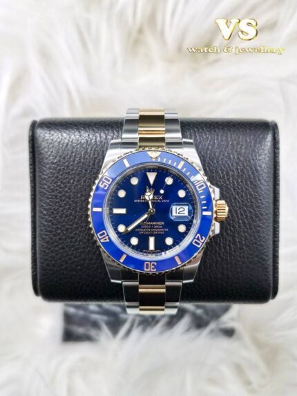 Rolex Submariner 116613LB Half Gold 40mm (2015 year)