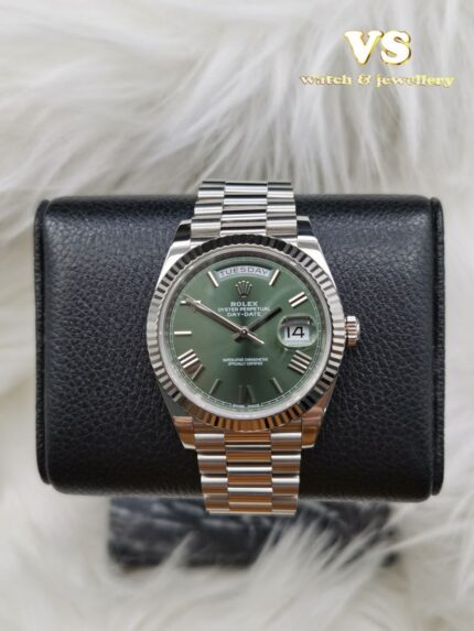 Rolex Day-Date 228239 White Gold 40mm (2017 year)
