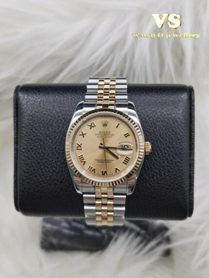 Rolex Datejust 116233 Half Gold 36mm 2006 year (watch only)