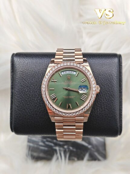 Rolex Day-Date 228345RBR Rose Gold 40mm （2023 year）