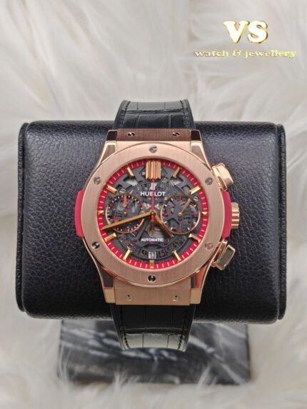 Hublot Aerofusion Rose Gold 45mm Cricket World Cup 2015 Limited Edition 100pcs