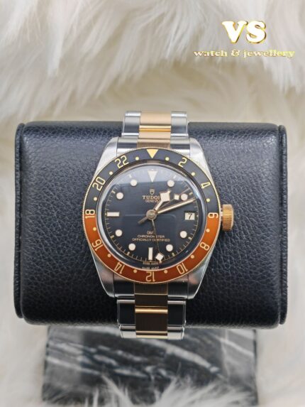 Tudor Black Bay GMT 79833MN Half Gold 41mm (2022 year)