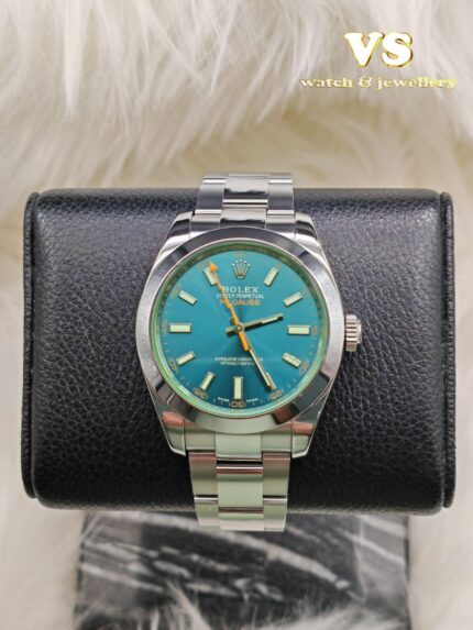 Rolex Milgauss Blue 116400GV Steel 40mm (2017 year)