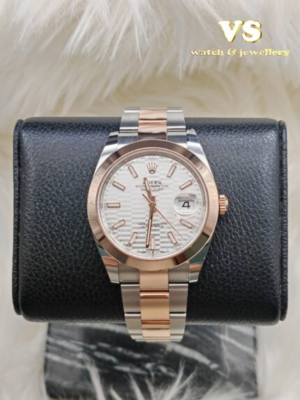 Rolex Datejust 126301 Half Rose Gold 41mm (2023 year)