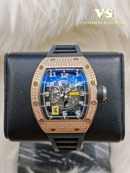 Richard Mille RM030 Factory Diamonds Rose Gold 42mm (2021 year)