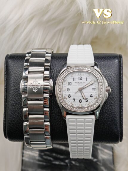 Patek Philippe Aquanaut 5087/1A Diamonds Bezel Steel 36mm (2011 year)